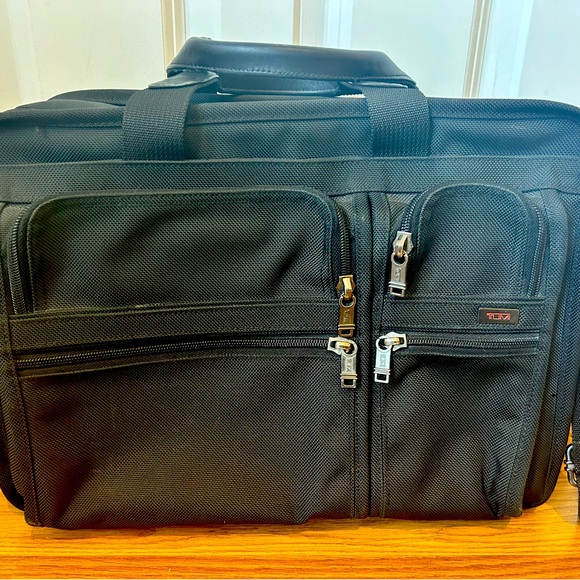 Tumi Bags Tumi Expandable Organizer Laptop Briefcase Poshmark